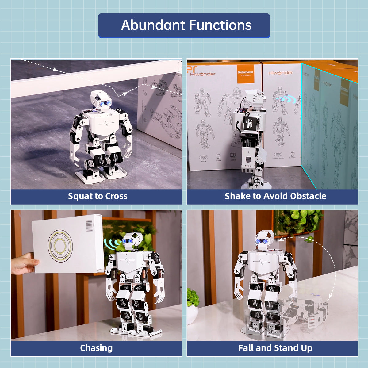 Hiwonder Tonybot Humanoid Robot with Vision AI & Voice Interaction, Educational Programming Kit, Supports Arduino, Scratch & Python Hiwonder Tonybot Humanoid Robot with Vision AI & Voice Interaction, Educational Programming Kit, Supports Arduino, Scratch & Python